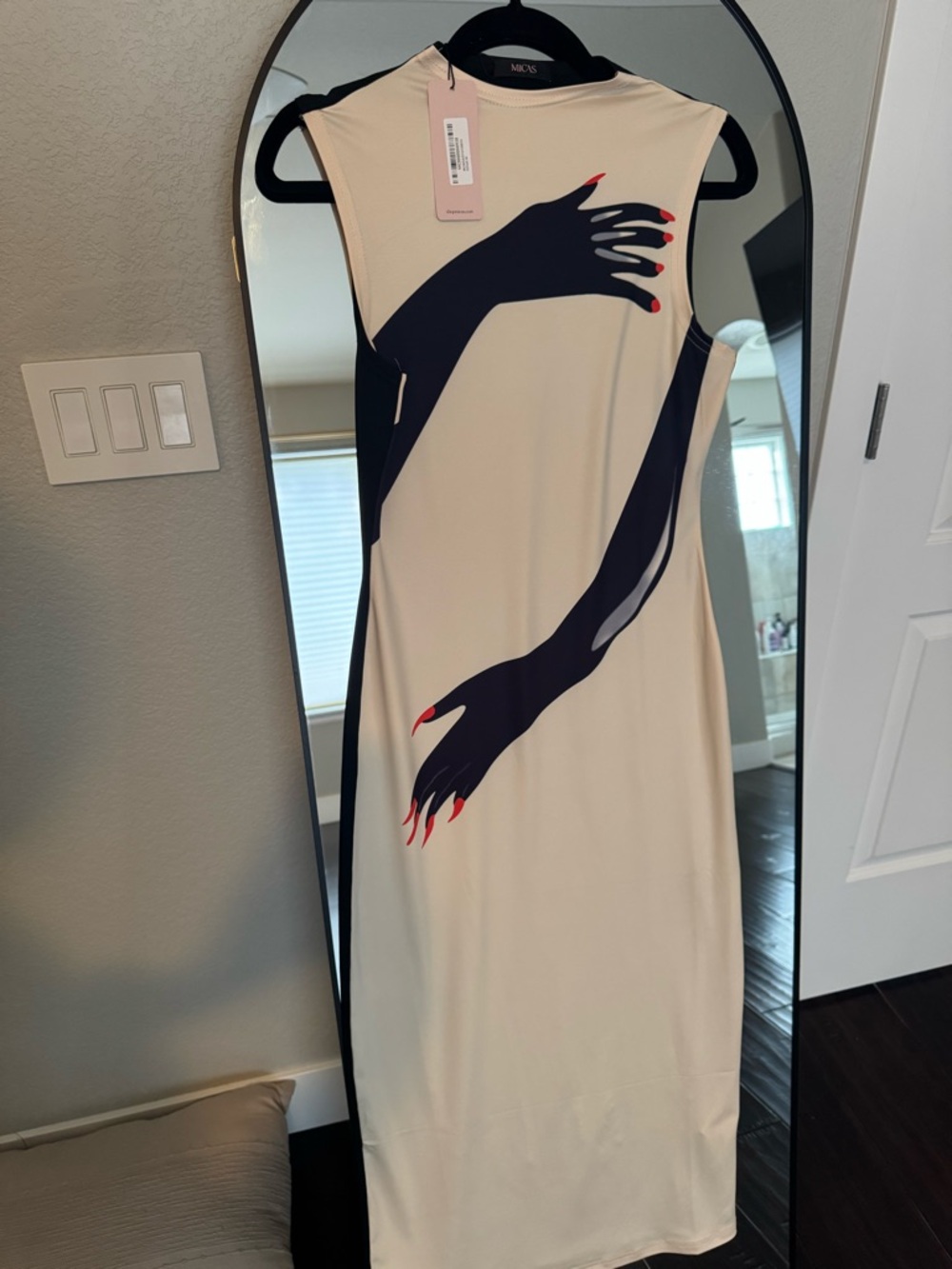 MICAS Bodycon midi dress